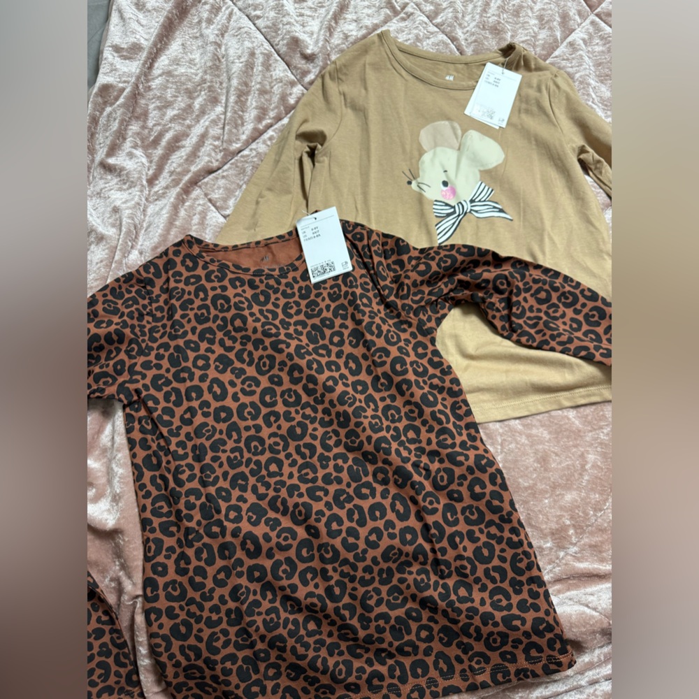 H&M Girls Long Sleeves 6-7x